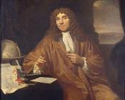乔恩斯 维克耶 : Portrait of Anthonie van Leeuwenhoek